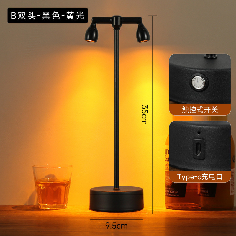 Picture of Recharged, bar, table lights, outdoor restaurant ambient lights, night lights, clear bars, night market spotlights, stall atmosphere lights, table lights