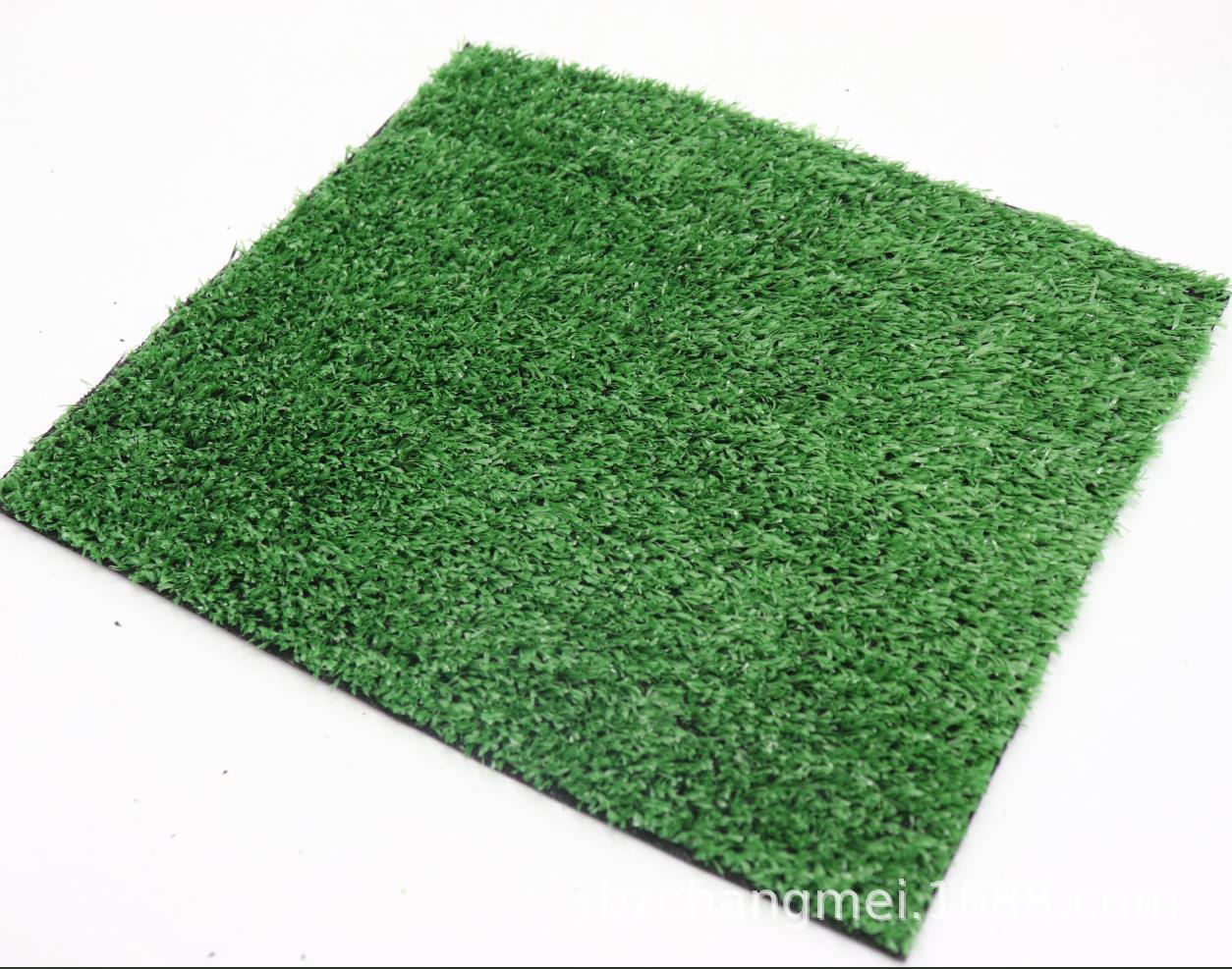 Picture of Fenced lawn outdoor fenced lawn mat 15mm simulation lawn factory adhesive artificial lawn