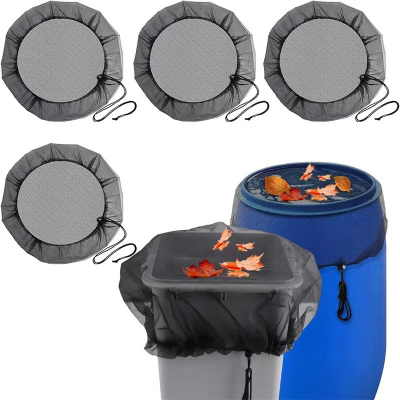 Picture of Outdoor Garden Bucket Leaf Net Cover Bucket Anti-Mosquito Net Cover Screen Protective Cover Filter Protective Net Wholesale