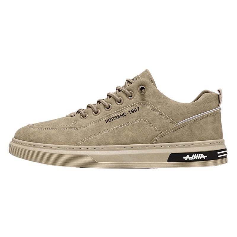 Spring Men's Shoes New Breathable Workplace Work Shoes Trendy All-match Non-slip Wear-resistant Sports Casual Board Shoes for Men