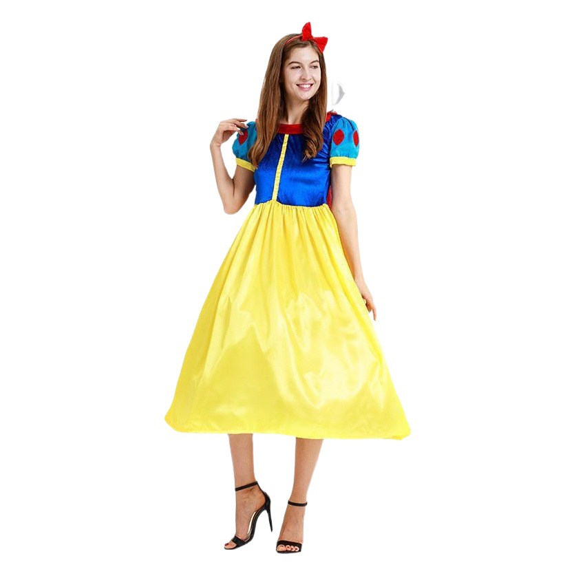 Foreign Trade Adult Female Halloween Costume Costume Costume Fairy Tale Cosplay Dress Suit