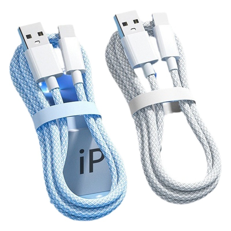 Suitable for Apple 15 Type-C Data Cable, Braided Mesh 20W Fast Charging Pd Charging Cable, C to C Pd Fast Charging Cable