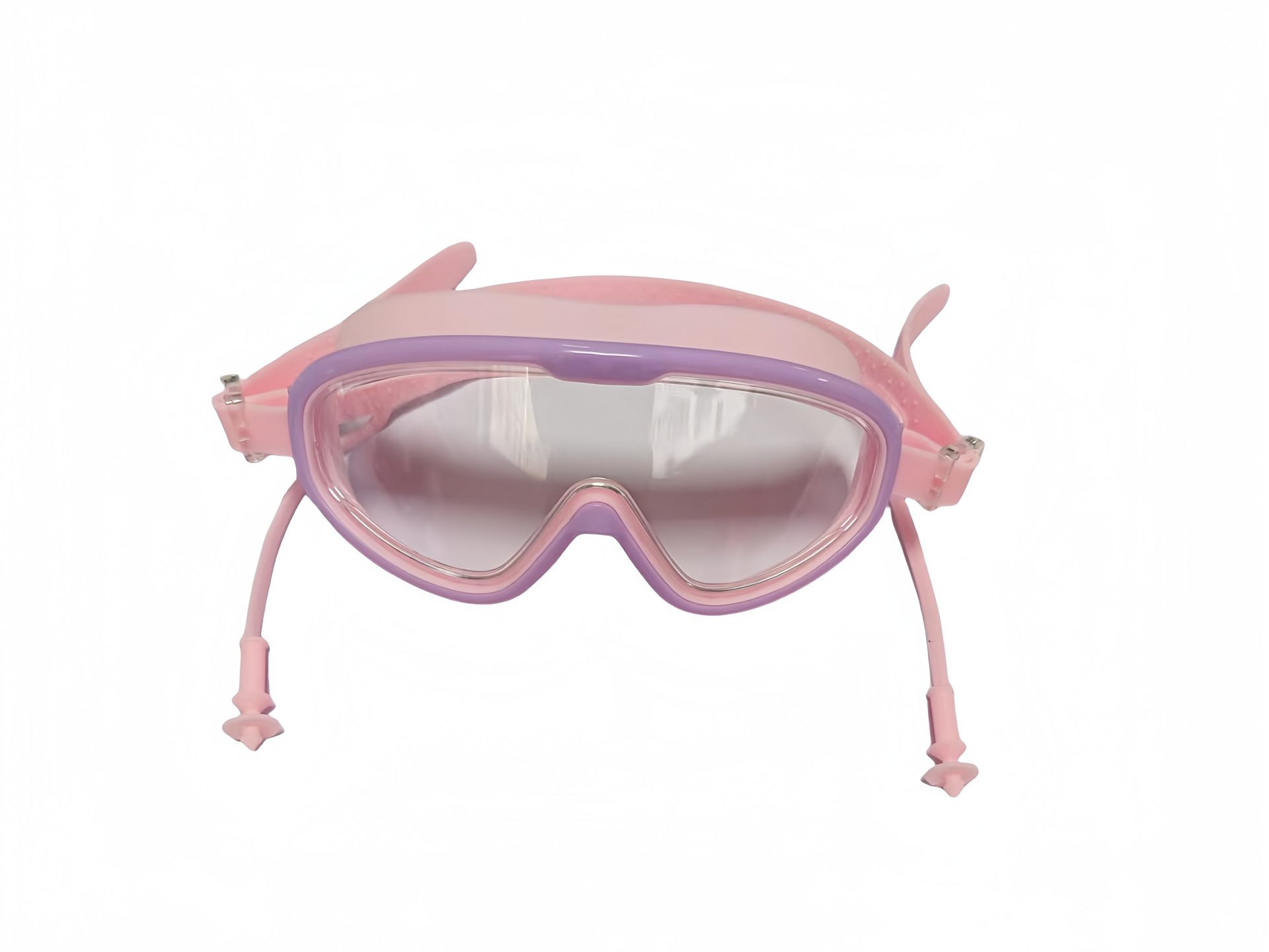 Picture of Children's Swimming Glasses Men and Women Students High-definition Swimming Goggles Anti-fog Waterproof Diving Goggles Swimming Cap Fashion Durable Protection