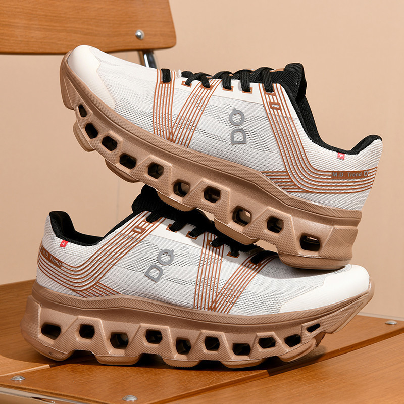 Cross-border 2025 spring new student sneaker men's cushioning lightweight running shoes low casual monster tide shoes
