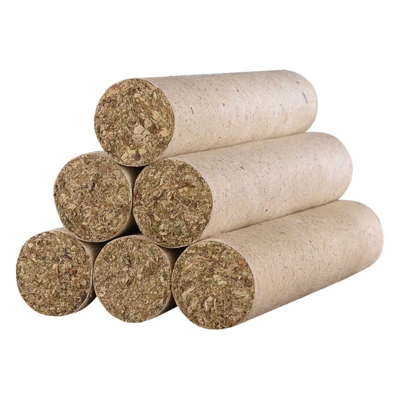 4cm Handmade Three-Year-Aged Moxa Sticks, Thickened Pure Stone-Rolled Moxa Sticks, Wholesale Cannon Moxibustion Moxa Sticks