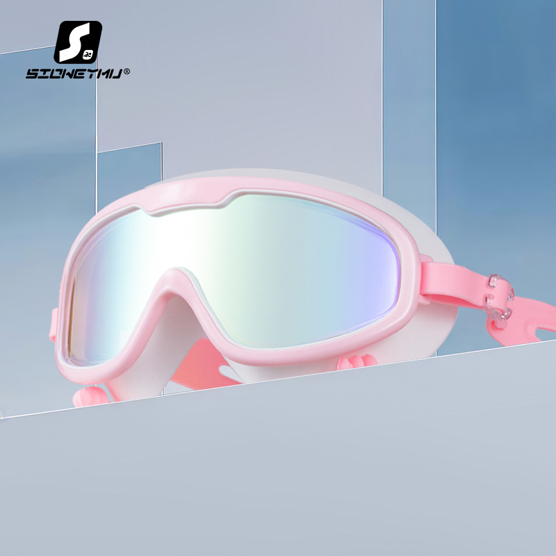 Picture of Swimming Goggles Anti-fog HD Waterproof Anti-fog Myopia Adult Swimming Goggles Large Frame Swimming Glasses Swimming Equipment Supplies