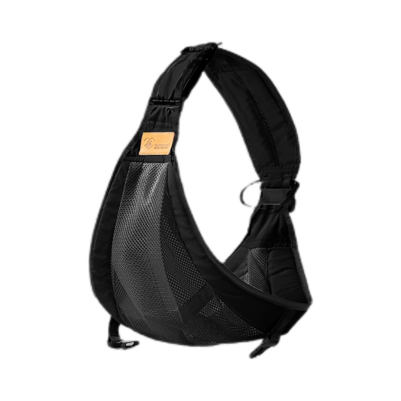 Picture of Baby shoulder strap newborn baby 1-year-old children's waist stool 2-year-old children's shoulder towel front holding baby holding gadget