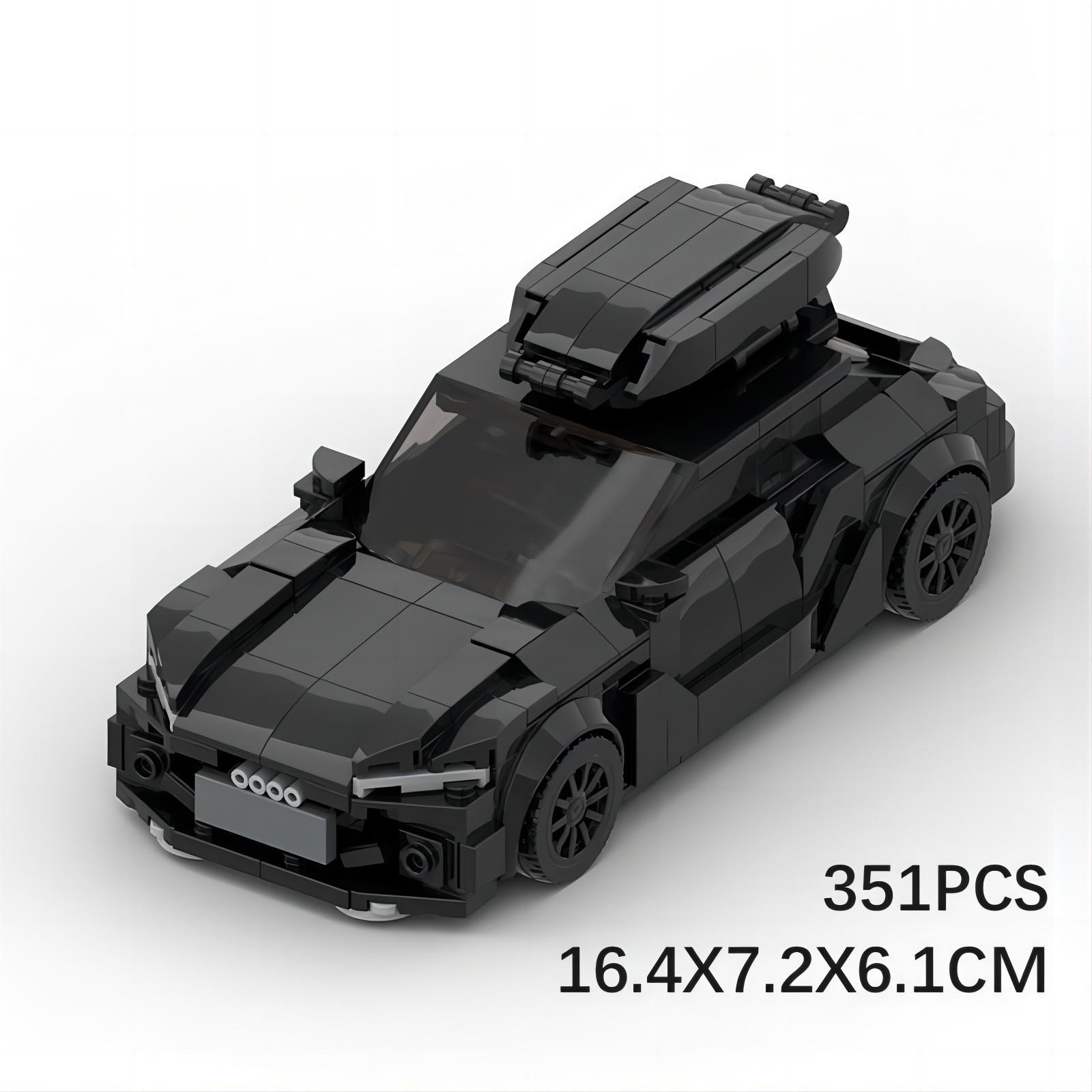 Picture of Compatible with Lego MOC car model Audi RS6 V2 domestic building blocks assembled racing speed8 grid car series