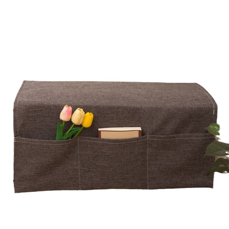 Picture of Summer Ins Sofa Armrest Cover Cloth Widened Imitation Linen Dustproof Cover Cover Mat Summer Universal Non-Slip Cover