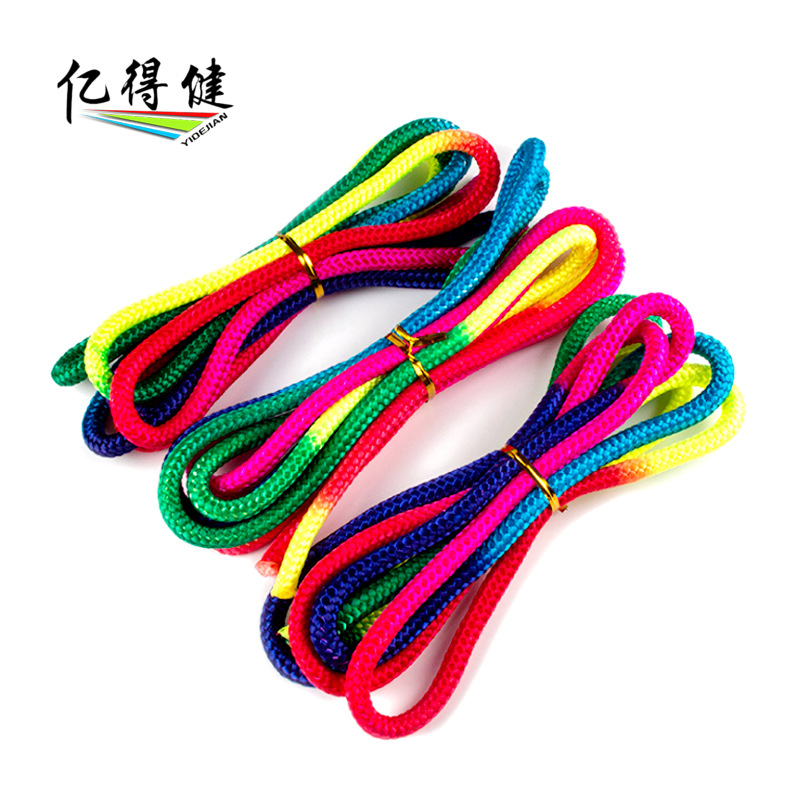 Picture of Artistic Gymnastics Rope/Nylon Colorful Solid Color Gymnastics Five Competition Training Fitness Products Manufacturers
