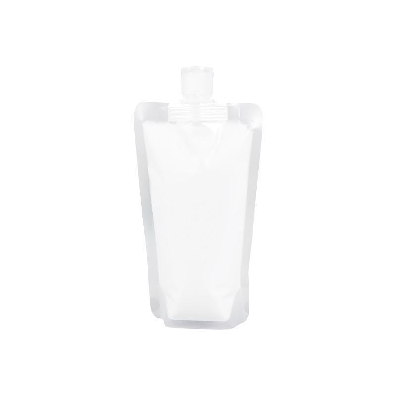 Picture of Daily Chemical Travel Bag Portable Disposable Lotion Shampoo Repackaged Shower Gel Frosted Self-Standing Flip-Top Nozzle