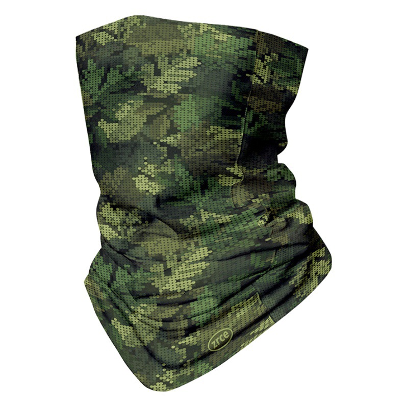 Outdoor sun protection quick-drying seamless scarf headgear sports magic scarf camouflage collar Ice Silk riding breathable mask