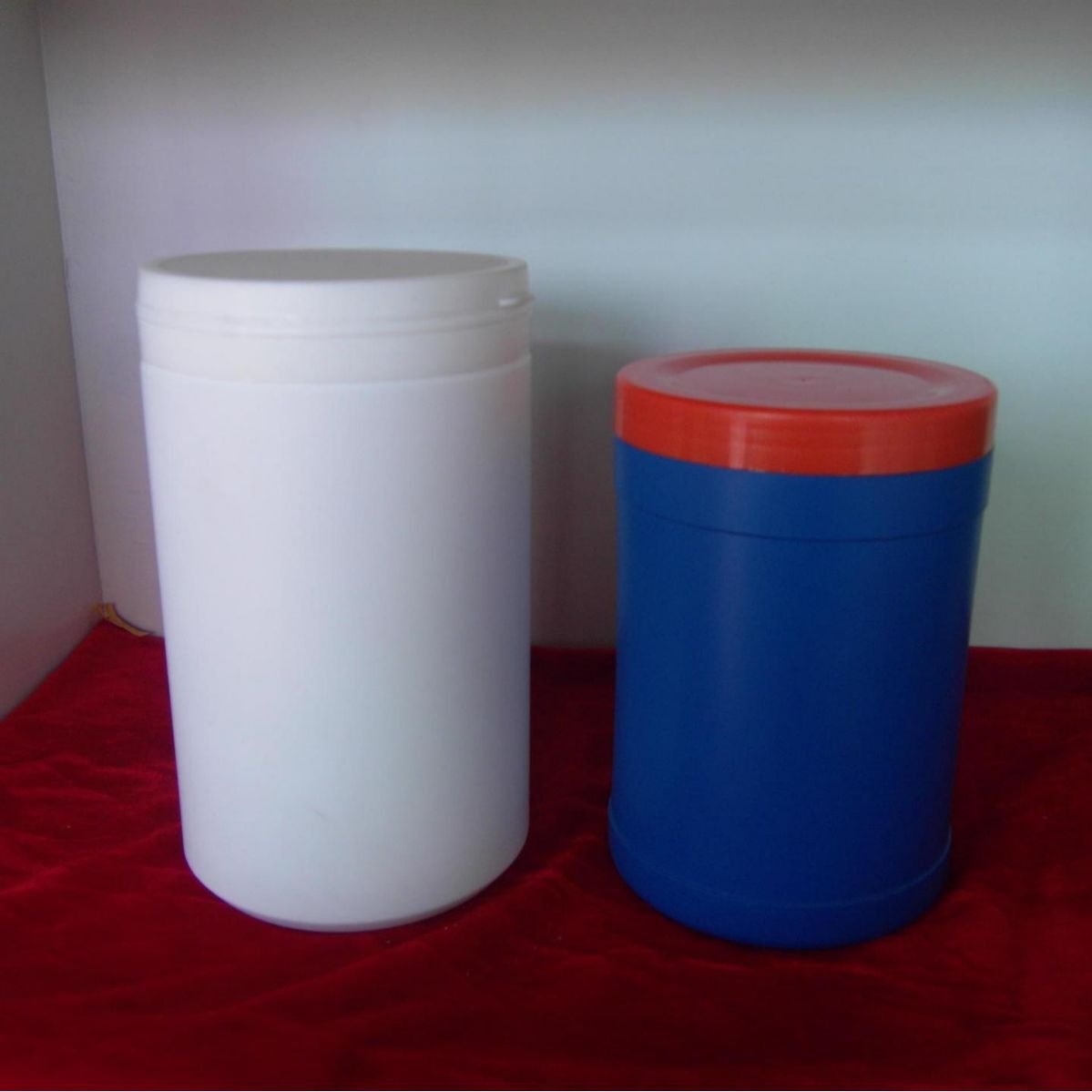 250-1800ml plastic bucket plastic tank wide mouth plastic bottle chemical raw materials solid powder packaging container