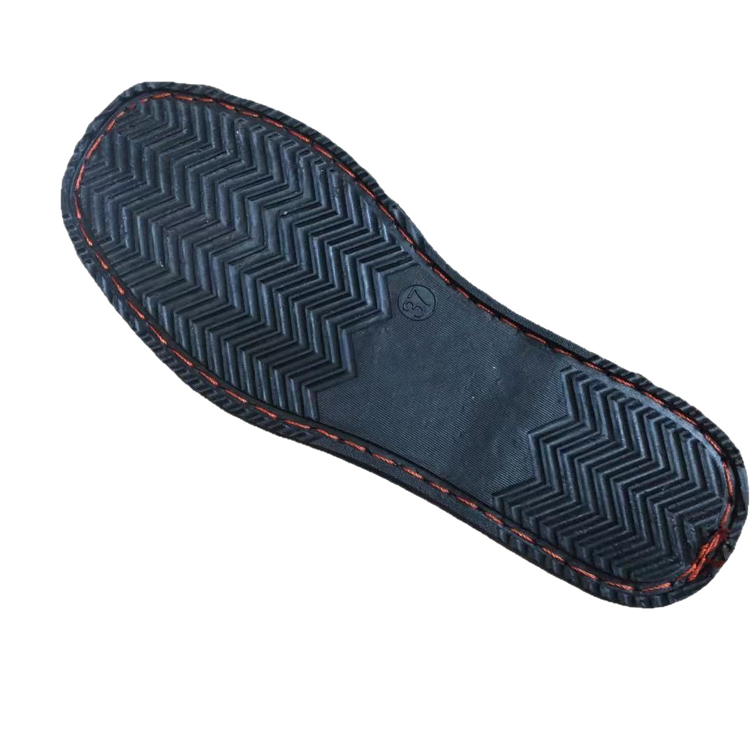 Picture of Factory Shu flat bottom imitation tire bottom old Beijing cloth shoes lasagna canvas shoes traditional handmade online black cloth shoes