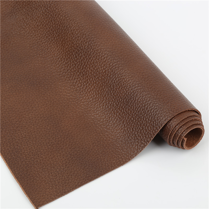 1.5mm Thick Two-color Whole Head Layer Cowhide Leather Sofa Seat Bedside Soft Bag Leather Fabric Leather