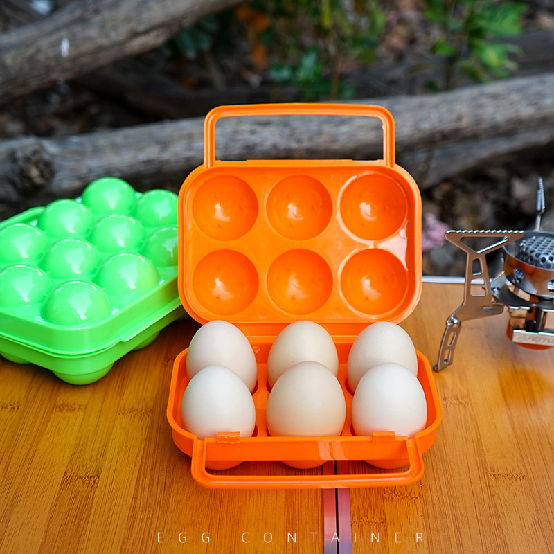 Picture of Outdoor Camping Egg Packaging Box Shock-proof Protection Storage Boxed Egg Box Drop-proof Portable Plastic Egg Holder