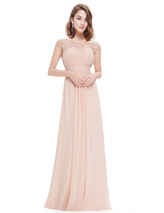 Picture of Elegant European bridesmaid dress Jane European elegant lace bridesmaid evening dress women's clothing
