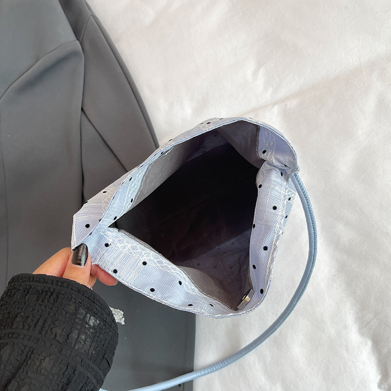 Picture of South Korea Niche Underarm Bag Women's 2024 New Fashionable Fashionable Portable Granny Bag Shoulder Delicate Small Bag