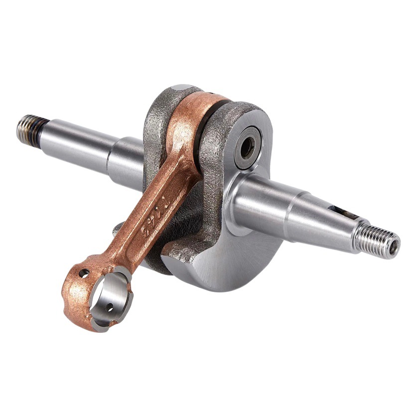 Chain saw crankshaft single hand saw crankshaft 43.45.52 crankshaft chain saw accessories 45F 40cr material garden tools