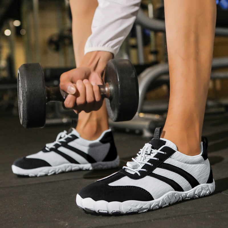 Cross-Border New Men's Shoes, Barefoot Shoes, Men's Wide-Toe Couple's Casual Shoes, Cycling Shoes, Comprehensive Sports Shoes, Wide-Last Hiking Shoes