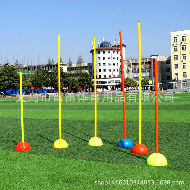 Picture of Factory Straight Hair Basketball Dribble Around Rod Football Around Rod Basketball Sign Rod Football Corner Flag Football Training Sign Rod