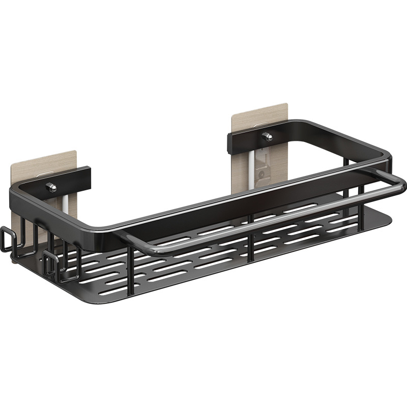 Picture of Kitchen all kinds of artifact rag rack wall-mounted punch-free draining basket sink sink storage dish cloth storage