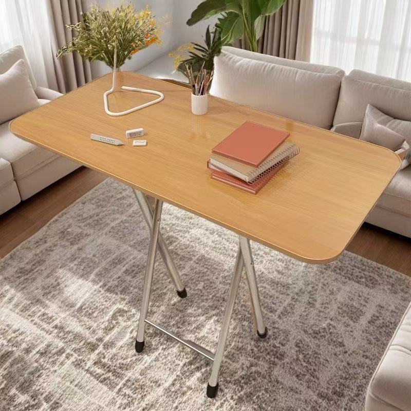 Folding table, home simple dining table, small table, rental house, student desk, simple outdoor stall study table