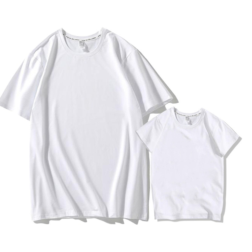 Mom and dad children's parent outfit summer men and women with the same style lovers outfit Japanese cartoon LOGO can be ordered