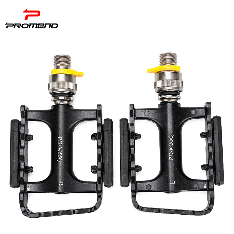 Creative quick release PROMEND bicycle pedal M55Q aluminum alloy bearing pedal cross-border direct supply Peilin pedal