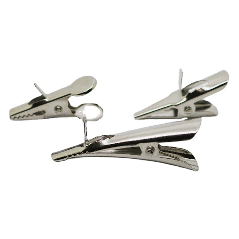Factory Direct Sales Christmas Hair Clips Duckbill Clips Bird Crafts Hair Clips Christmas Flower Clips Metal Clips