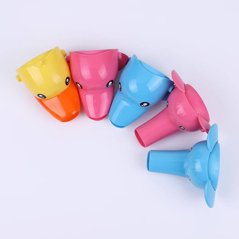 Picture of Baby hand washing extension TikTok cartoon faucet extender children hand washing device lengthened auxiliary splash-proof Guide sink
