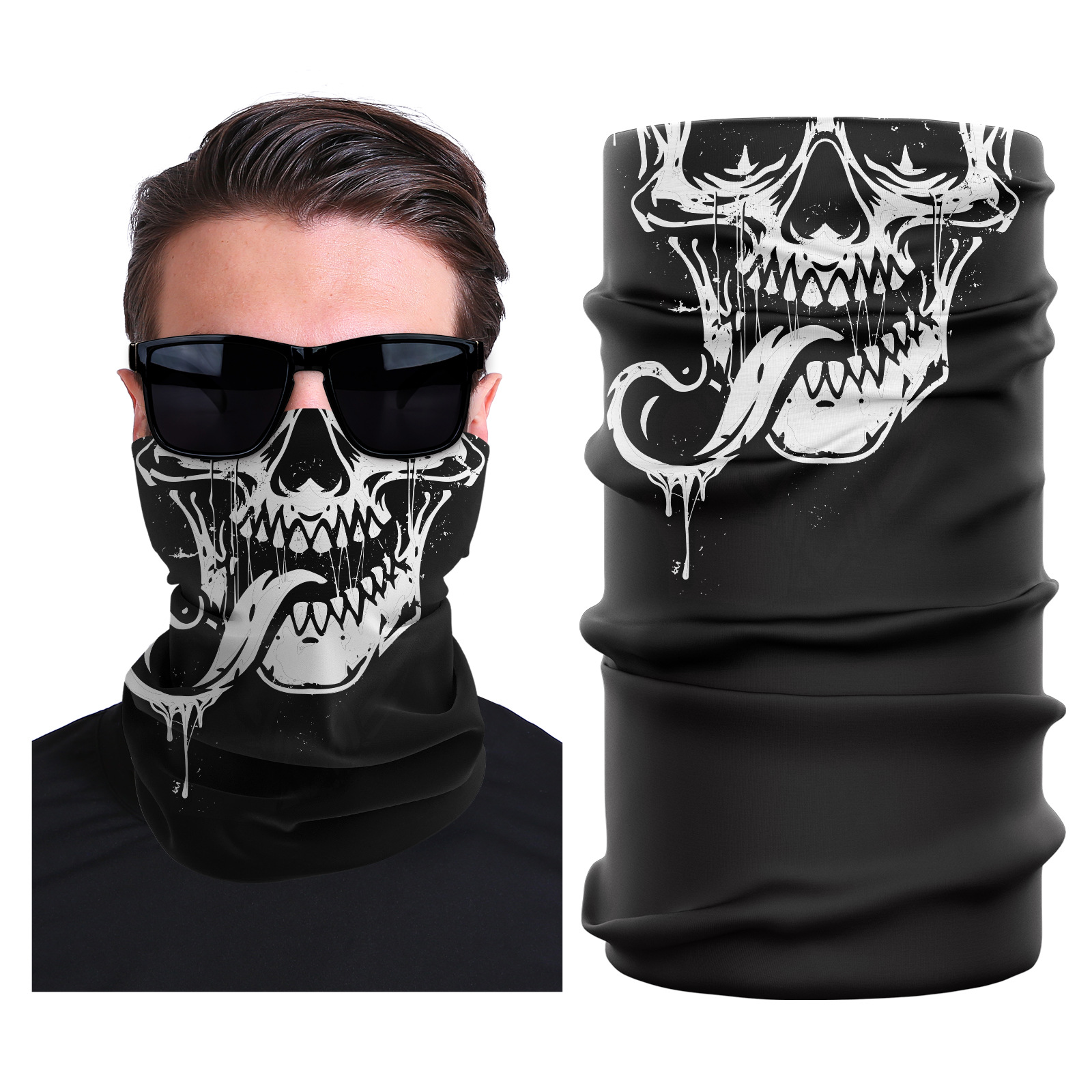 Picture of Xunhui magic scarf outdoor scarf mountaineering riding scarf high elastic seamless Ice Silk face towel cross-border bandana