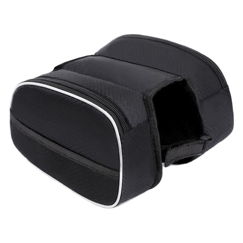 Bicycle Zipper Front Beam Bag, Mountain Bike Upper Tube Bag, Saddle Bag, Beam Bag, Tool Bag, Riding Equipment