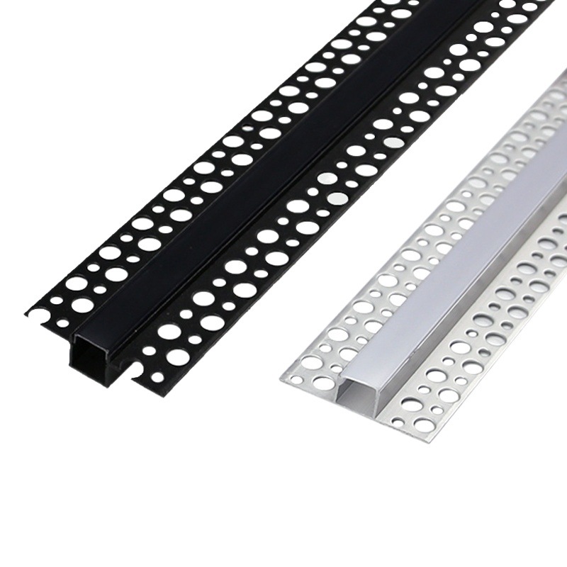 Pre-Embedded Linear Lamp Lace Aluminum Trough Gray Lamp Trough Linear Lamp Linear Lamp Double Eyelid Ceiling Upward Luminous Light Trough