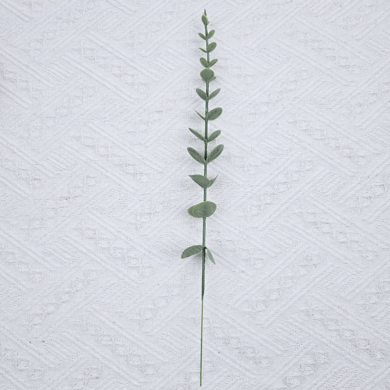 Picture of Cross-Border single eucalyptus leaf money leaf decoration wedding decoration simulation green plant artificial flower eucalyptus wholesale
