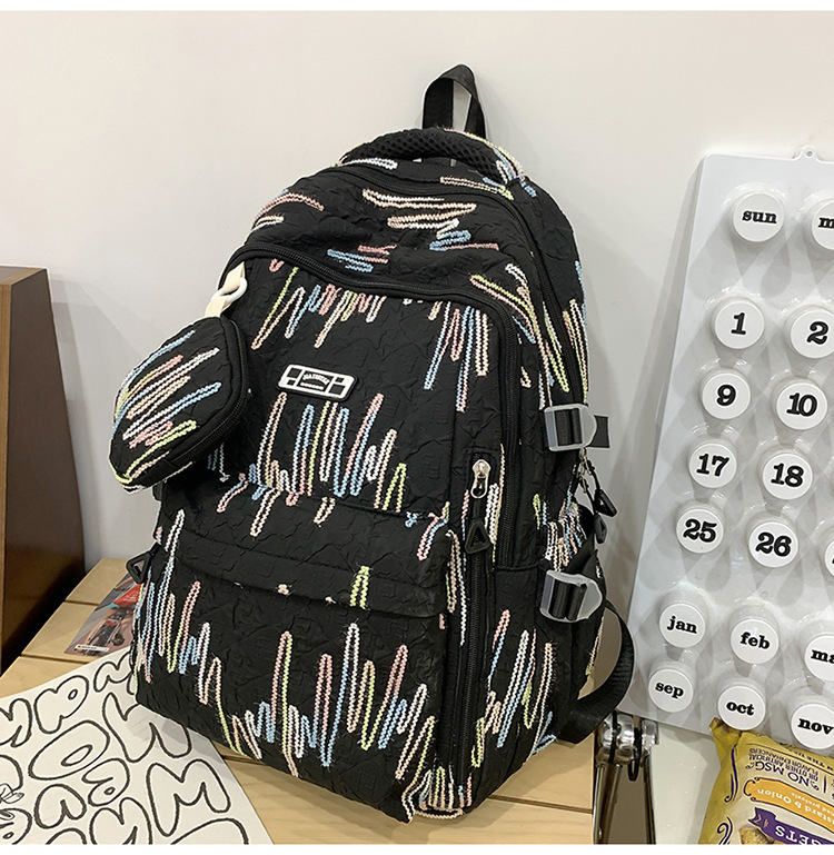Picture of New Arrival Multi-functional Backpack Korean Style Mori Style Schoolbag for Female Students Outdoor Casual All-match Lightweight Large Capacity Backpack