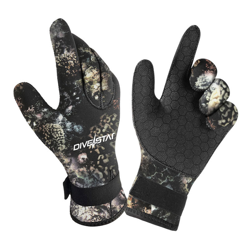 Picture of Cross-Border Wholesale 3/5mm Diving Gloves, Anti-Cut, Anti-Stab, Fishing and Catching Fish, Outdoor Warm, Non-Slip, Snorkeling and Surfing Gloves