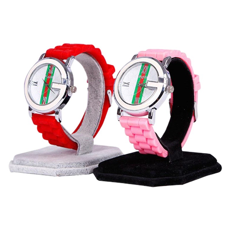 Feather Watch Display Stand Suede C Watch Stand Bracelet Display Stand Jewelry Jewelry Display Stand