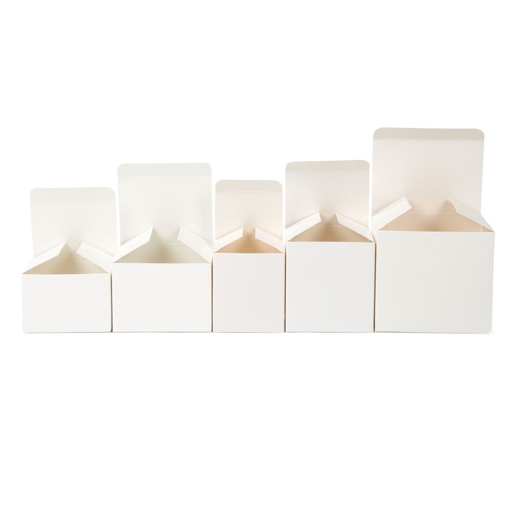 White carton printing spot packaging box Health Care packaging tea small moon cake cosmetic box LOGO