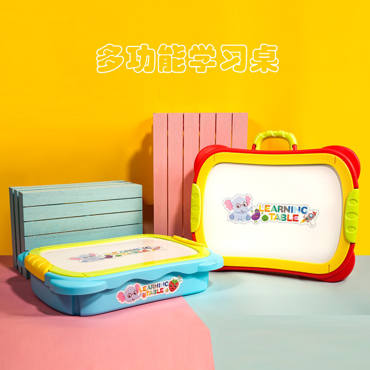 Picture of Multifunctional game learning table drawing board 0503A magnetic writing board educational children's toys wholesale mixed batch