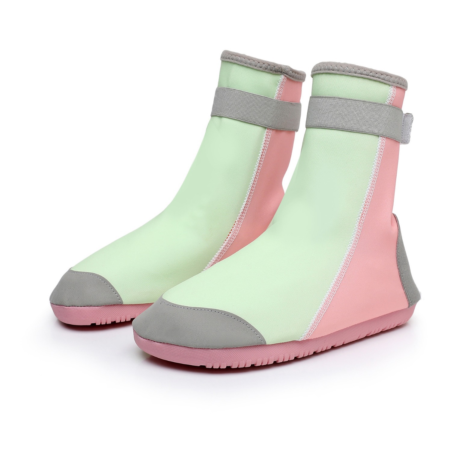 Picture of High-Top Family Kidsren's Adult Outdoor River Tracing Shoes Thickeneded Non-Slip Beach Socks Home Floor Shoes Swimming Shoes