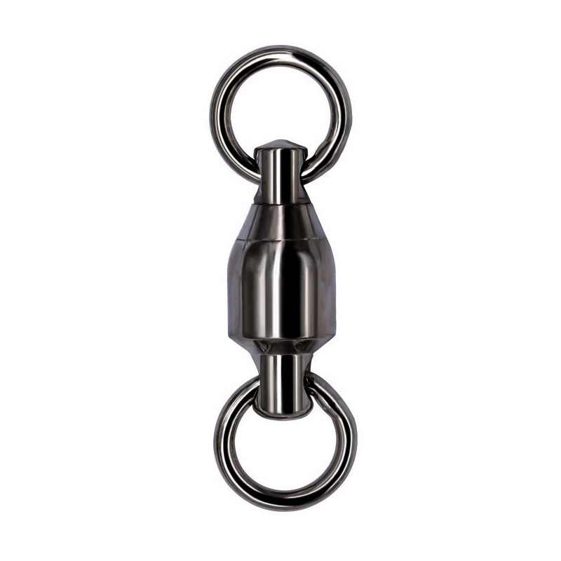 Picture of High-speed stainless steel eight-ring bearing swivel large object connector fishing gear accessories connecting ring fishing eight-ring