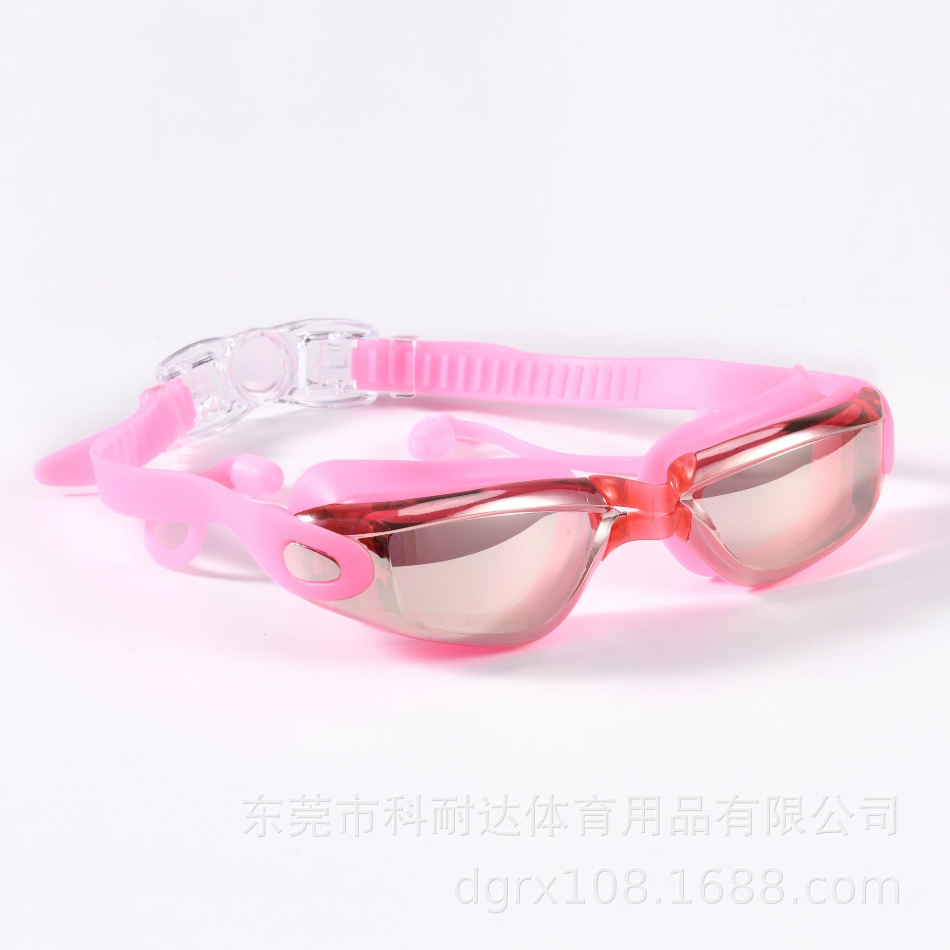 Picture of Swimming Goggles Wholesale Waterproof Anti-fog HD Flat Light Myopia Adult Swimming Glasses Large Frame Swimming Goggles