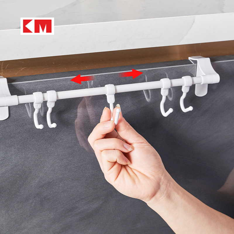 Picture of Japanese-style cabinet lower hook hanging cabinet ceiling card hook wardrobe nail-free seamless hook interlayer hook