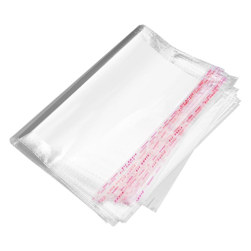 Yiwu manufacturers in stock 14*28CM transparent OPP bag plastic bag mask packaging bag opp self-adhesive bag