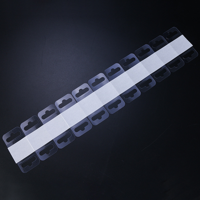 in stock supply plastic adhesive hook hanging strip petpvc aircraft hole hook hook non-perforated adhesive hook adhesive hook