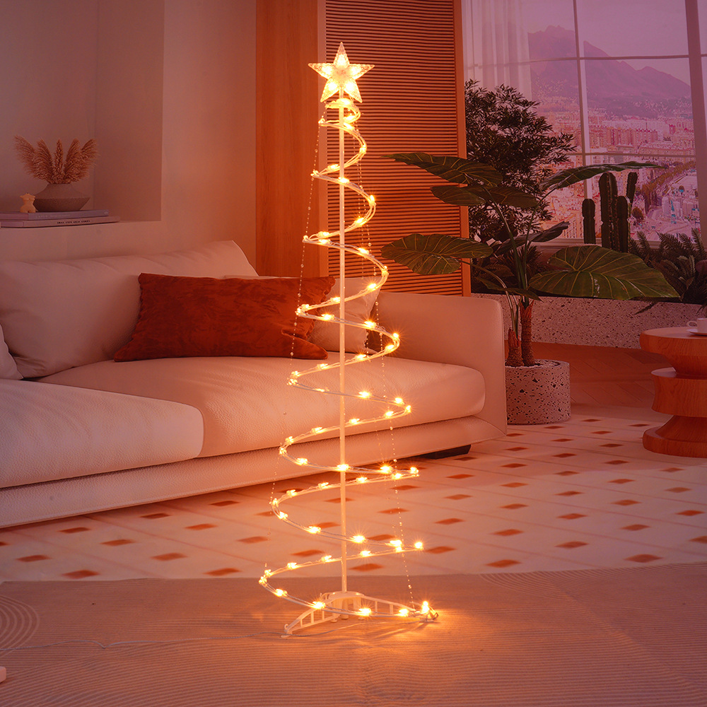 Mingde Minimalist Christmas Tree 1.5m USB Powered Storage Convenient Styling Novel Lights Beautiful Atmosphere