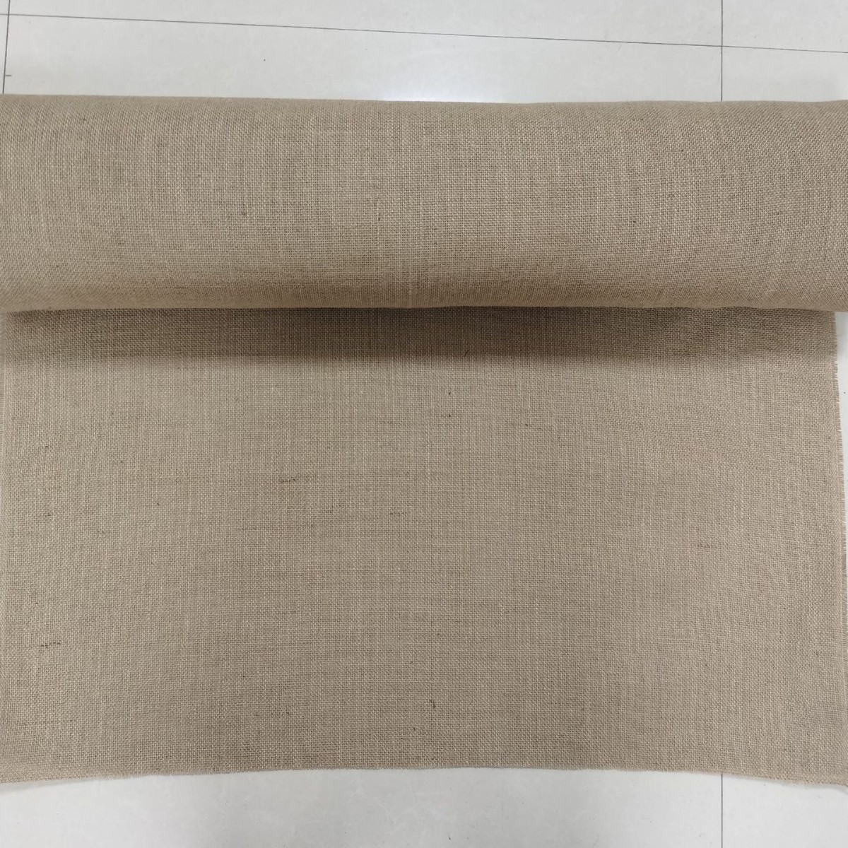 Picture of Dacheng Hemp Jute Cloth Natural Environmentally Friendly Old Hemp Flakes Packaging Burlap Fabric Burlap Roll Sack Cloth Cigarette Bag Cloth