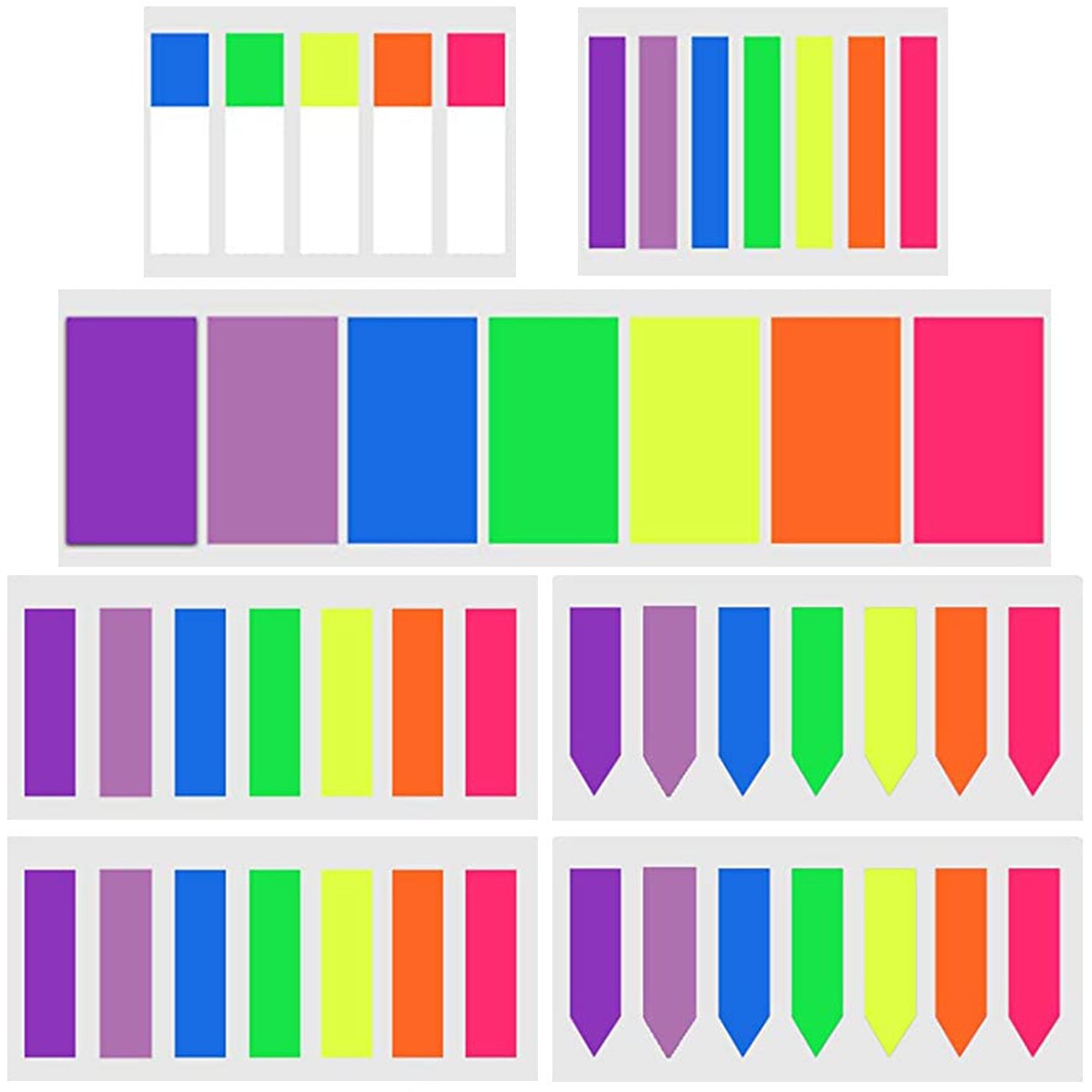 Yue de transparent Post-it notes PET notes very fine index stickers student stationery stickers source factory wholesale postage