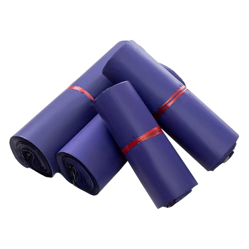 Purple Express Bag Packaging Bag Packaging Bag E-Commerce Logistics Express Packaging Bag Thickeneded Multi-Specification Manufacturer Bag